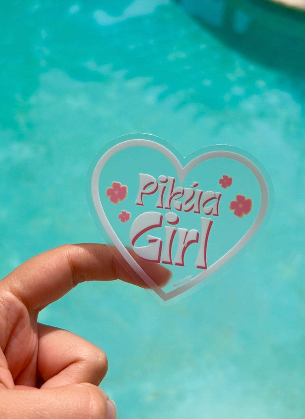 Pikúa Clear Sticker