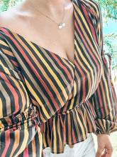 Load image into Gallery viewer, Lucía Peplum Top
