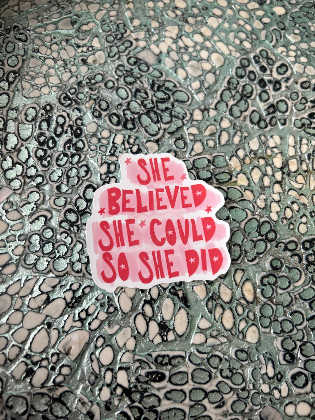 She Believed She Could So She Did
