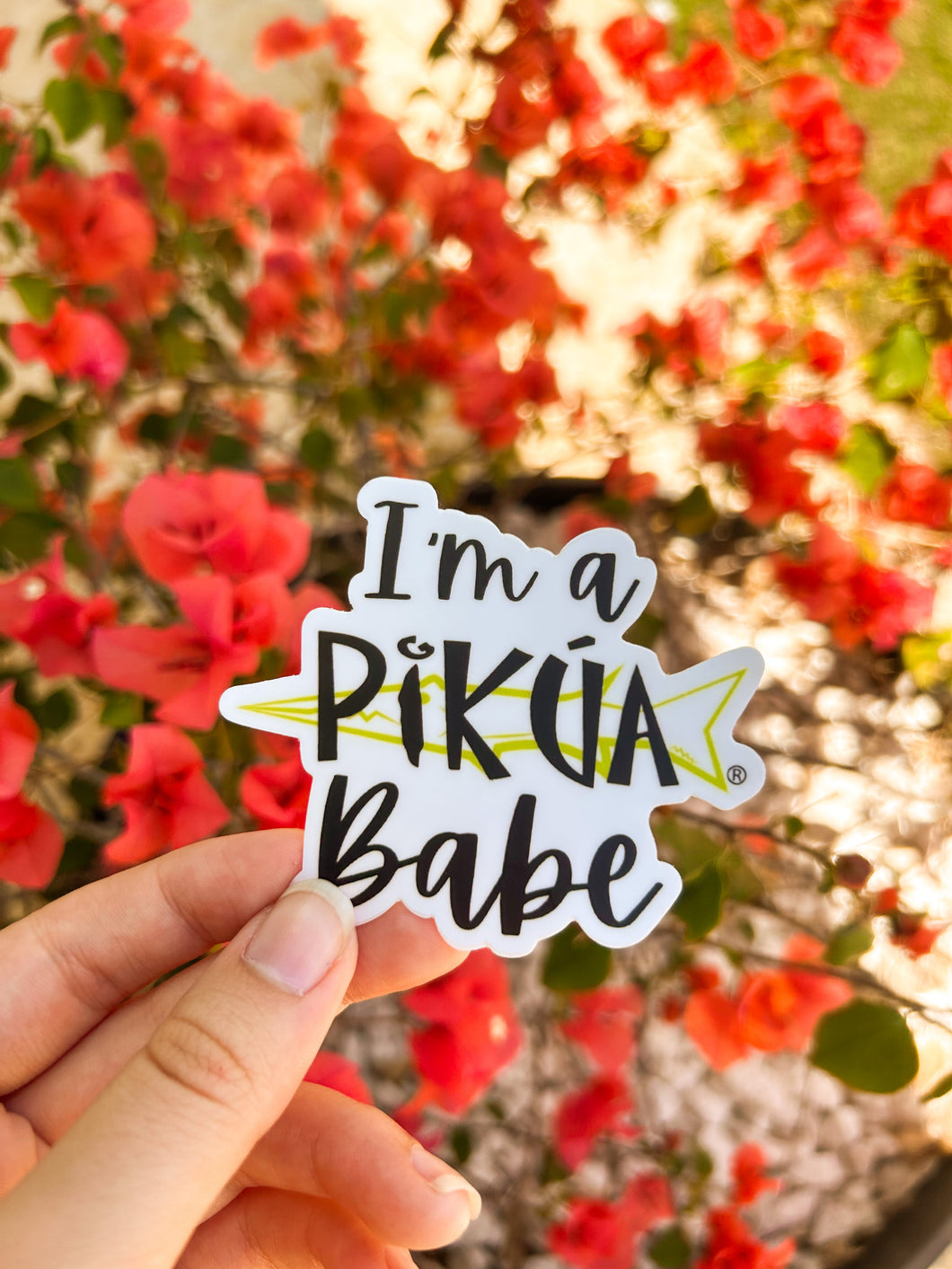 I’m a Pikúa Babe Sticker