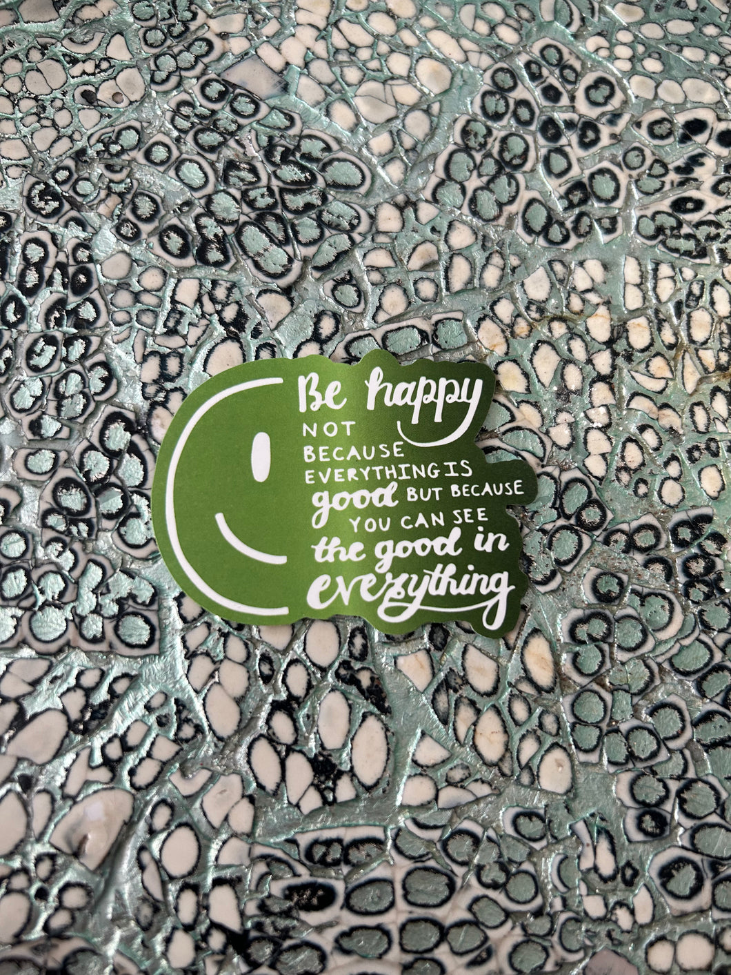Be Happy Sticker